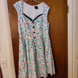 Folter Sugar Skull Dress Size XL